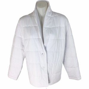 Eileen Fisher Quilted Organic Cotton Jersey Jacket